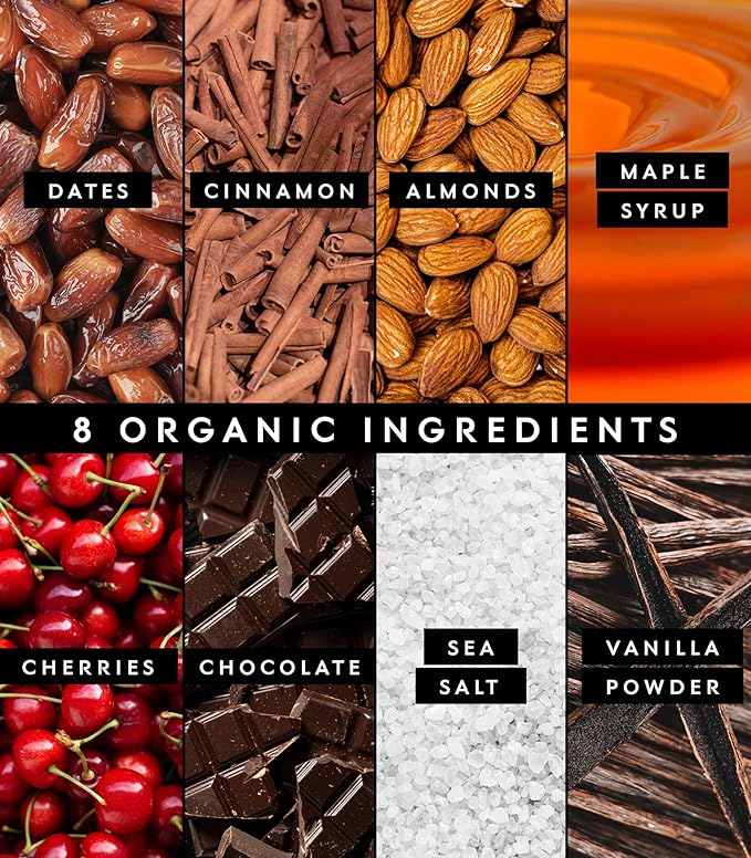 Barras Snack Veganas Truvani Cherry Chocolate Chip 4 Pack miniatura 4
