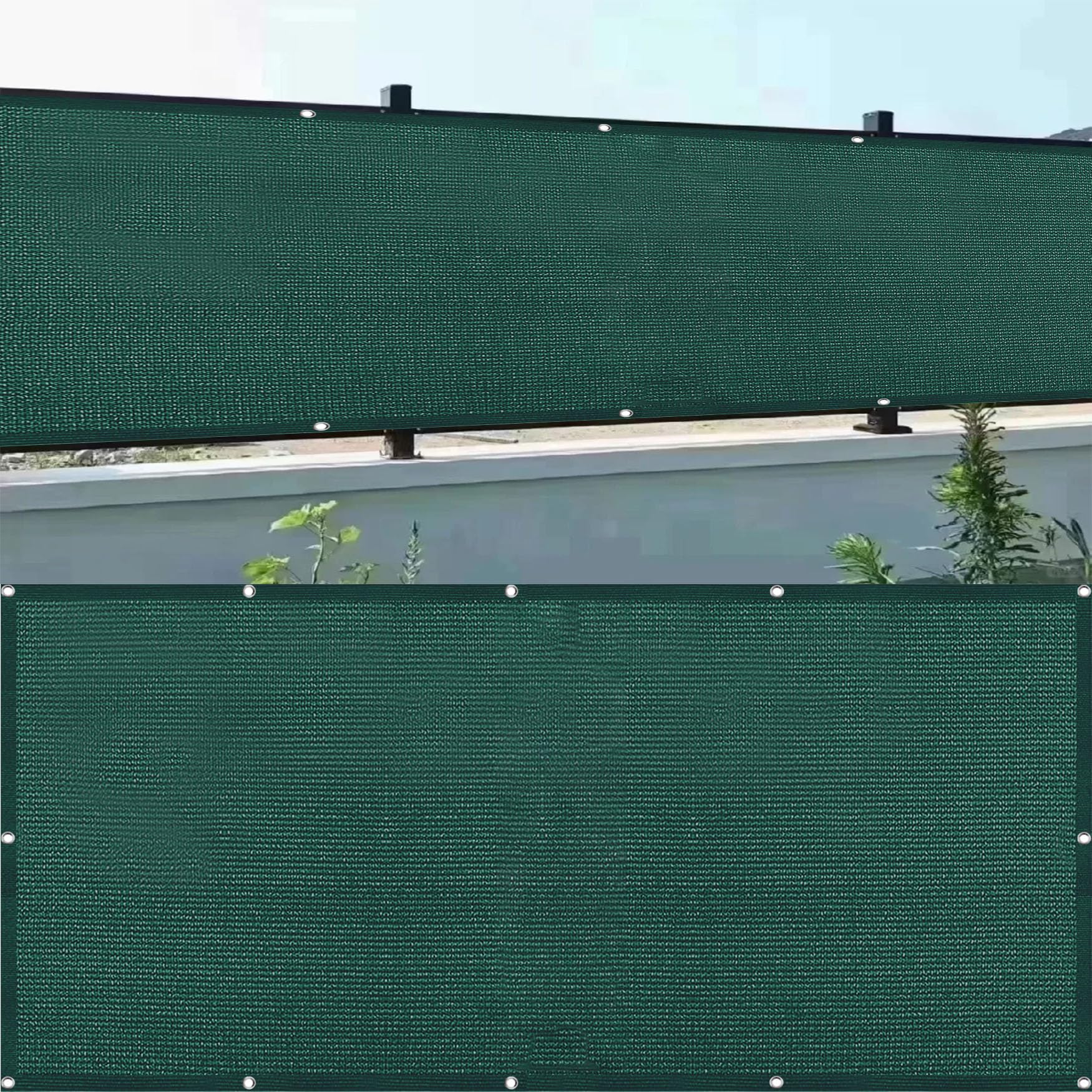 Brise vue balcon pour stopper le vis-à-vis et les rafales de vent
