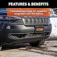 Vista 4 de CURT 70103 Soportes de placa base de barra de remolque personalizados para remolque de bote, se adapta a Jeep Cherokee seleccionado