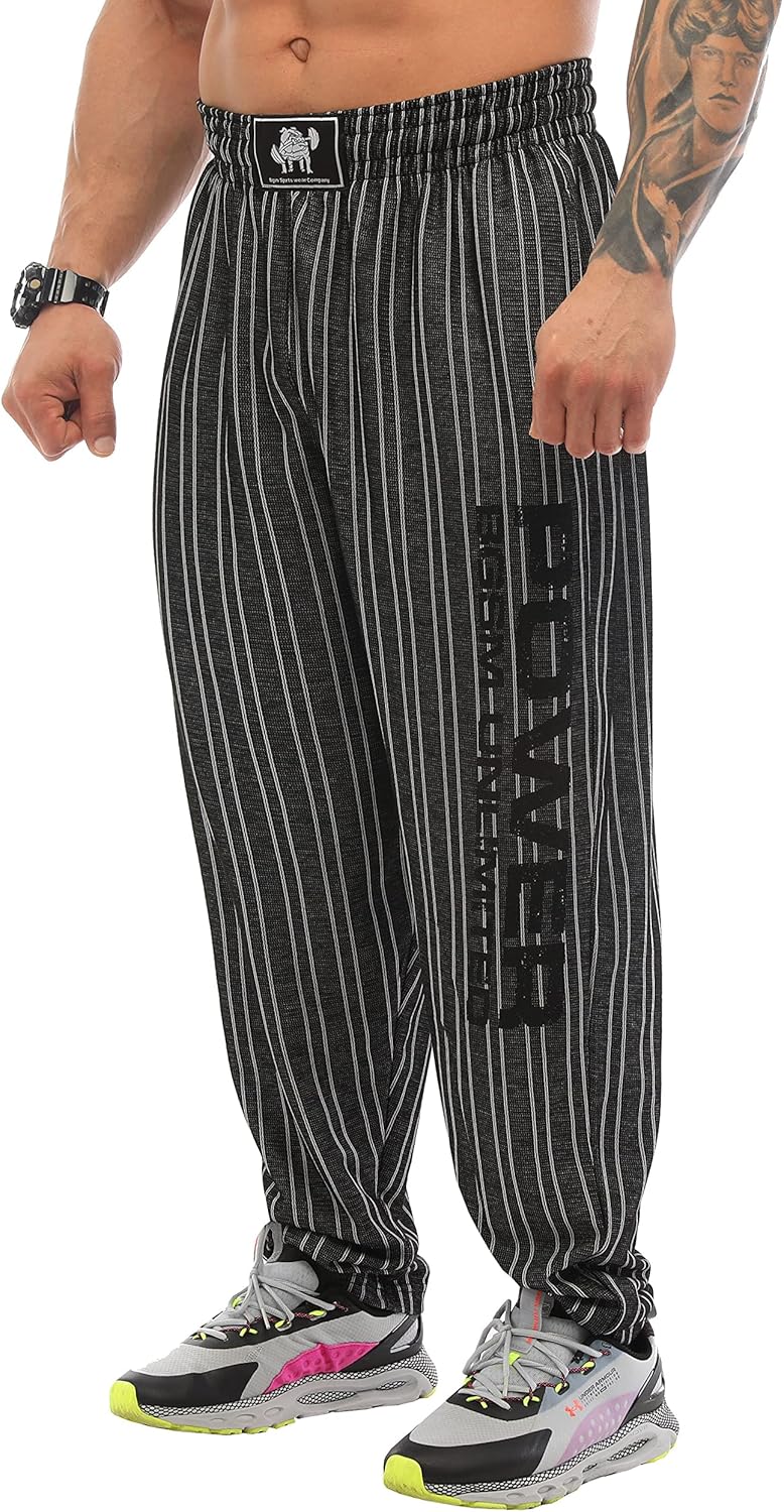 BIG SAM SPORTSWEAR COMPANY Men's Baggy Sweatpants with Pockets, Oldschool Loose Fit Gym Pants - Image 8