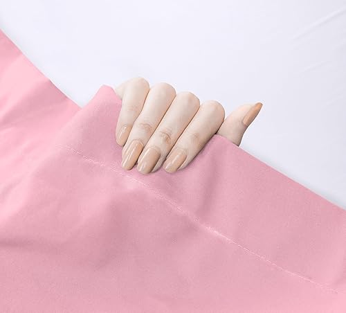 Miniatura 17 de Utopia Bedding Sábana encimera – 1 paquete (individual, azul marino) – Tela de microfibra cepillada suave – Sábana superior resistente al