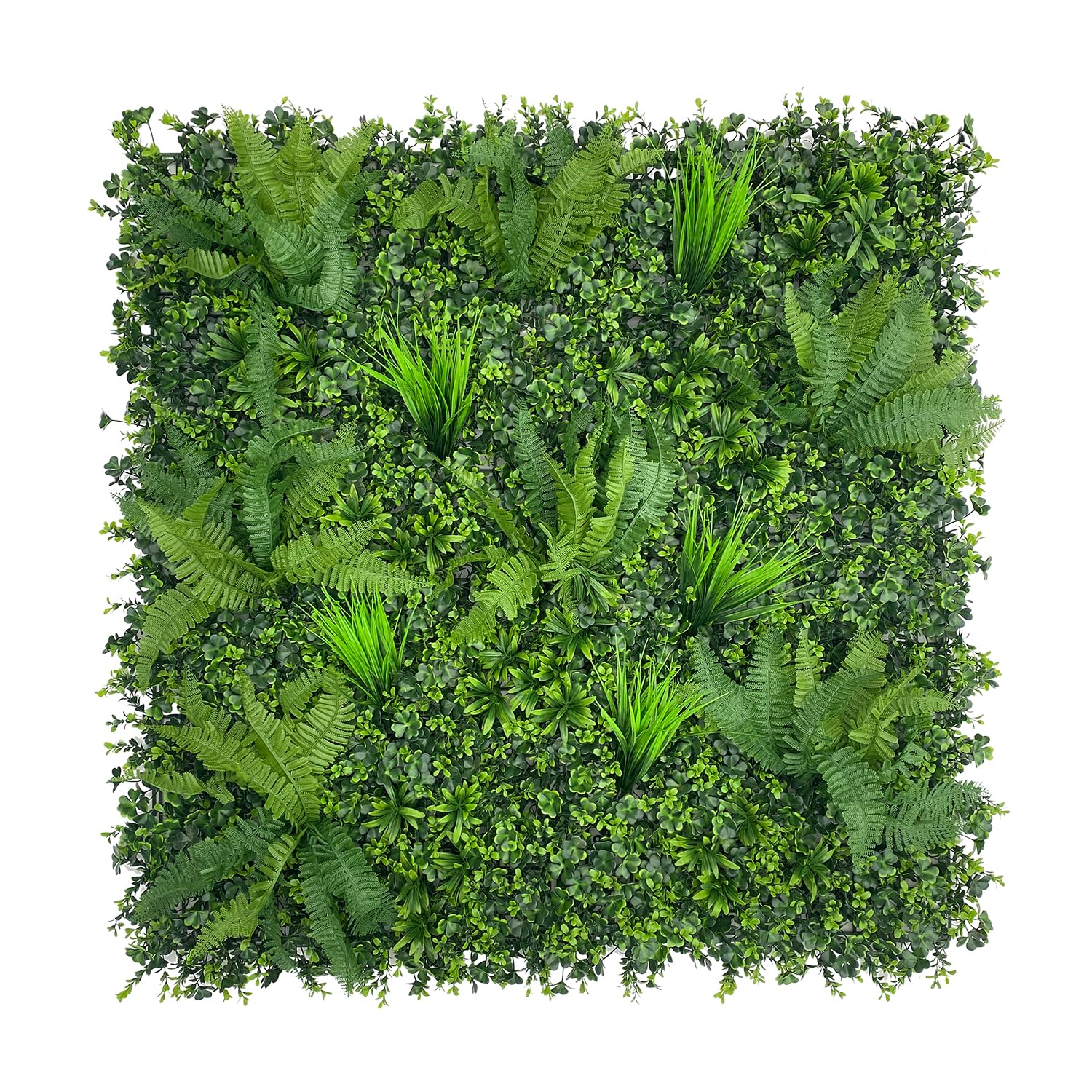 Artificial Plant Flower Living Wall Panels Realistic- Indoor/Outdoor - 1m x 1m Privacy Living Wall Fence Screening (PQ91)
