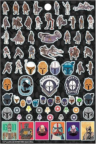 Miniatura 5 de Baby Yoda Star Wars The Mandalorian - Más de 300 calcomanías