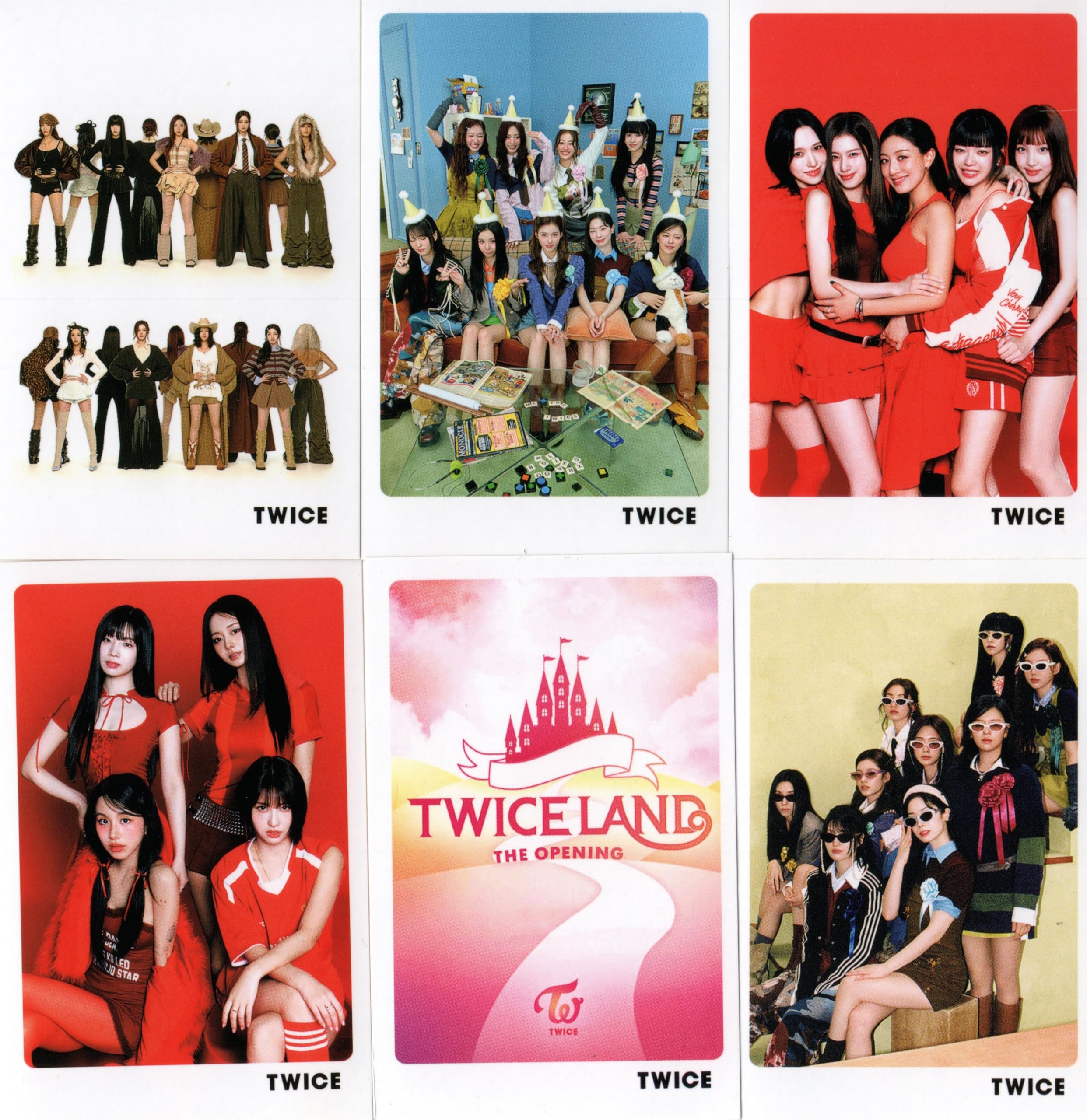 Amazon.co.jp: TWICE トゥワイス グッズ フォトメッセージカード 56枚