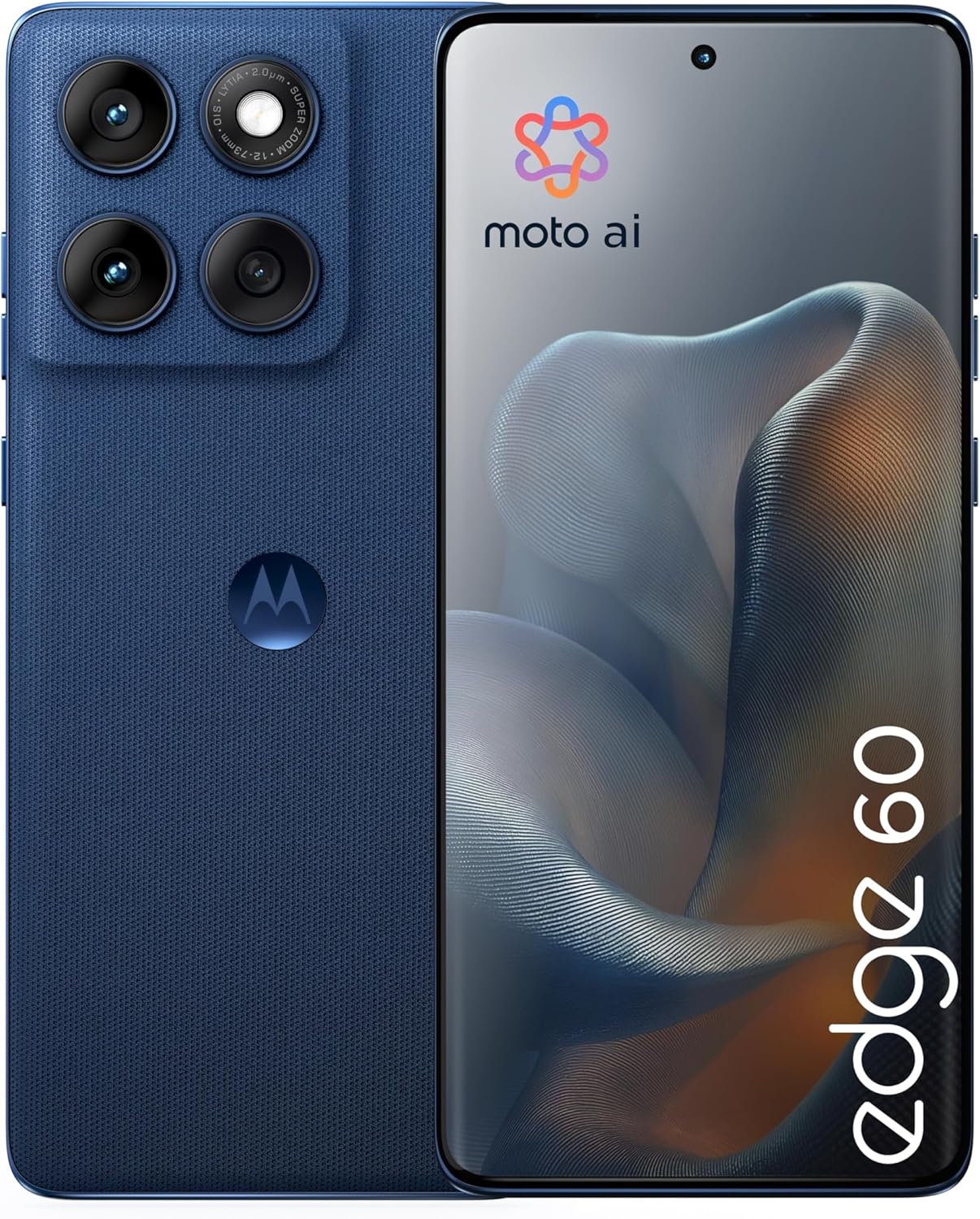 Motorola Edge 60 16.9 Cm (6.67) Dual Sim Android 15 5G USB Type-C, W129185163 (Sim Android 15 5G USB Type-C 12 Gb 512 Gb 5200 Mah Blue)