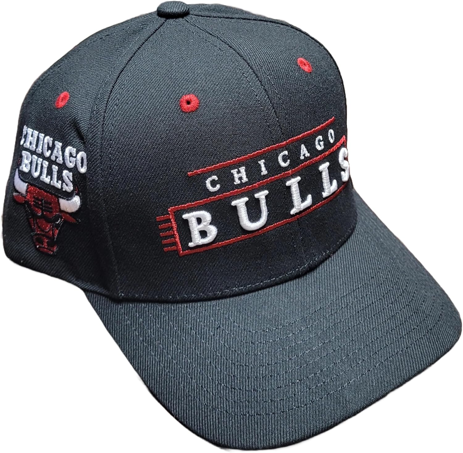 Mitchell & Ness Chicago Bulls NBA Team Lofi Pro Snapback Hat Cap Black