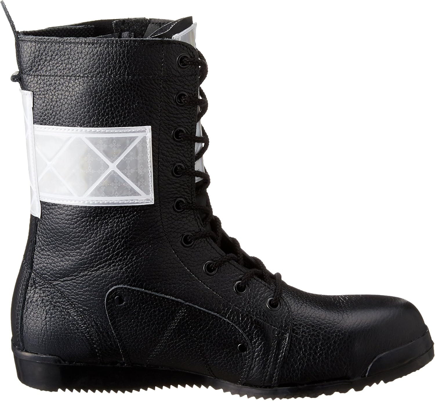 [ノサックス] Nosacks 高所用安全靴 みやじま鳶長編上 高輝度反射付 白色