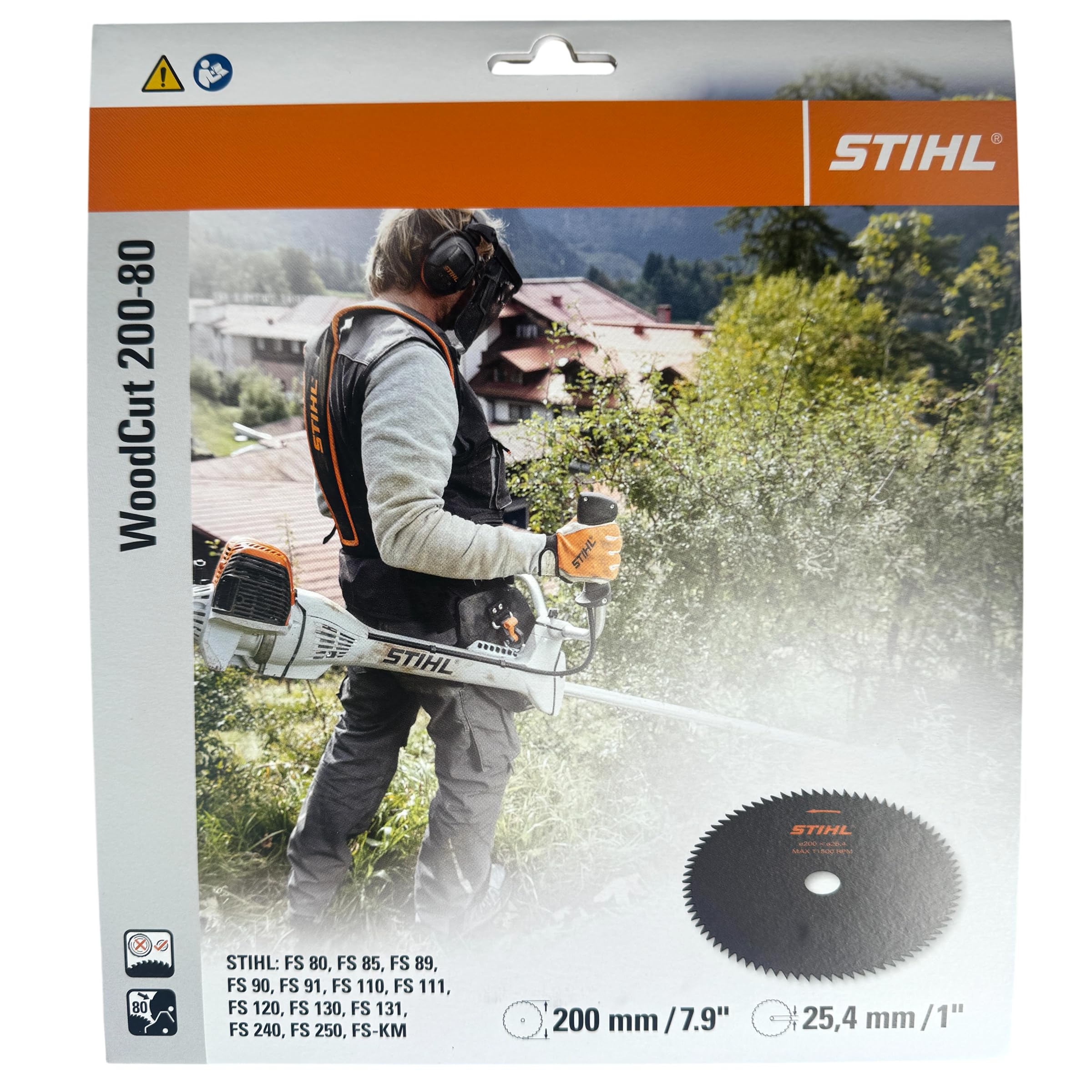 Stihl Disque avec scharfen dents 200–80, 1 pièce, 41127134201