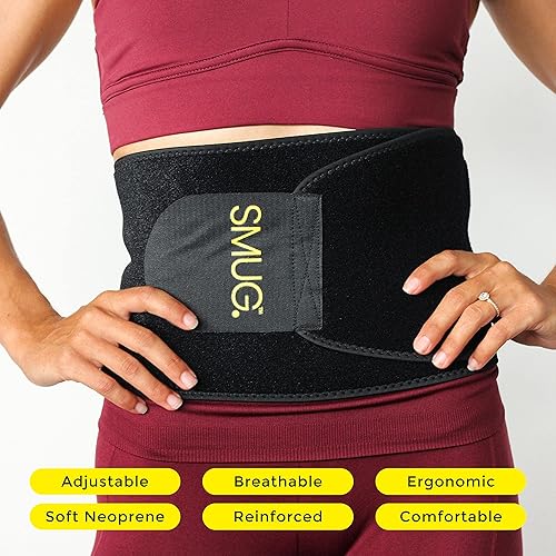 Miniatura 3 de SMUG Entrenador de cintura para mujer, grasa del vientre inferior, faja para el estómagocintura, envoltura del vientre para pérdida de peso,
