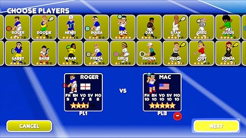 Tennis Champs Returns