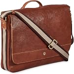 COCHOA 14 Laptop de pouce Détresse Vintage Real cuir Messenger Sac à épaule Satchel