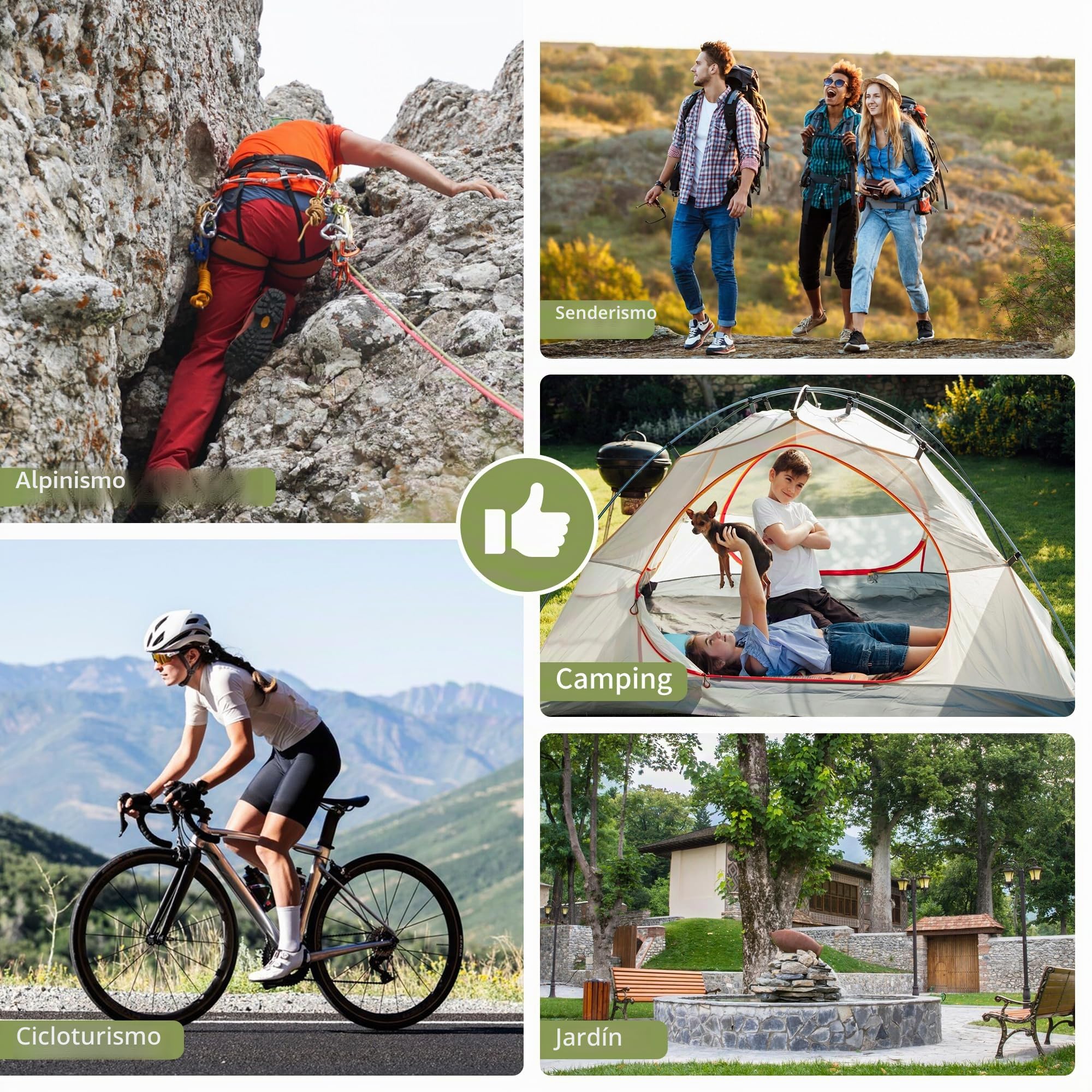 Naturehike Profi Series Tienda 2 Personas Impermeable Ultra Ligera 3-4 Estaciones PU3000mm 2.1kg Paquete Compacto Camping Montañismo Ciclismo Senderismo