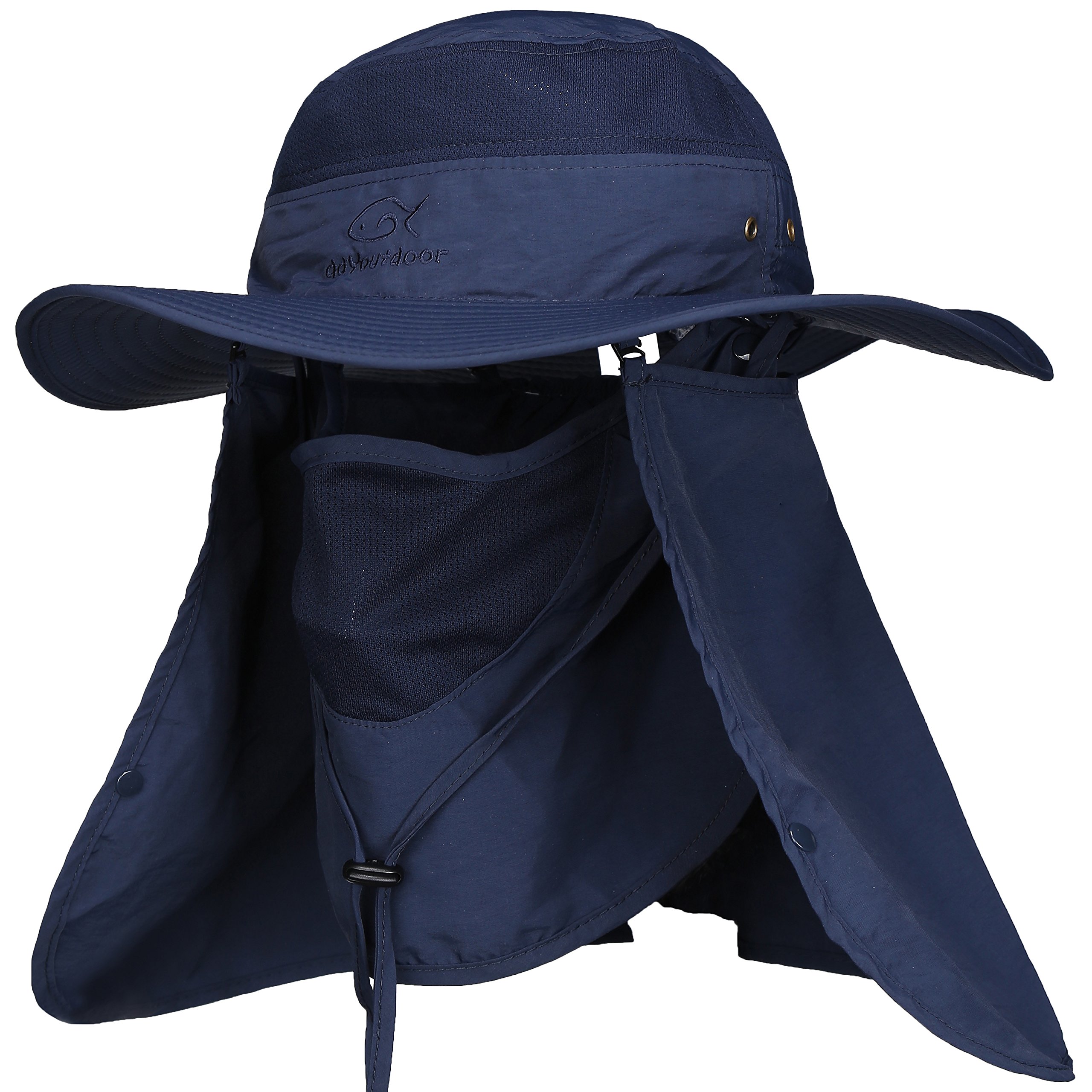 DDYOUTDOOR® Summer Outdoor Sun Protection Fishing Cap Neck Face Flap Hat