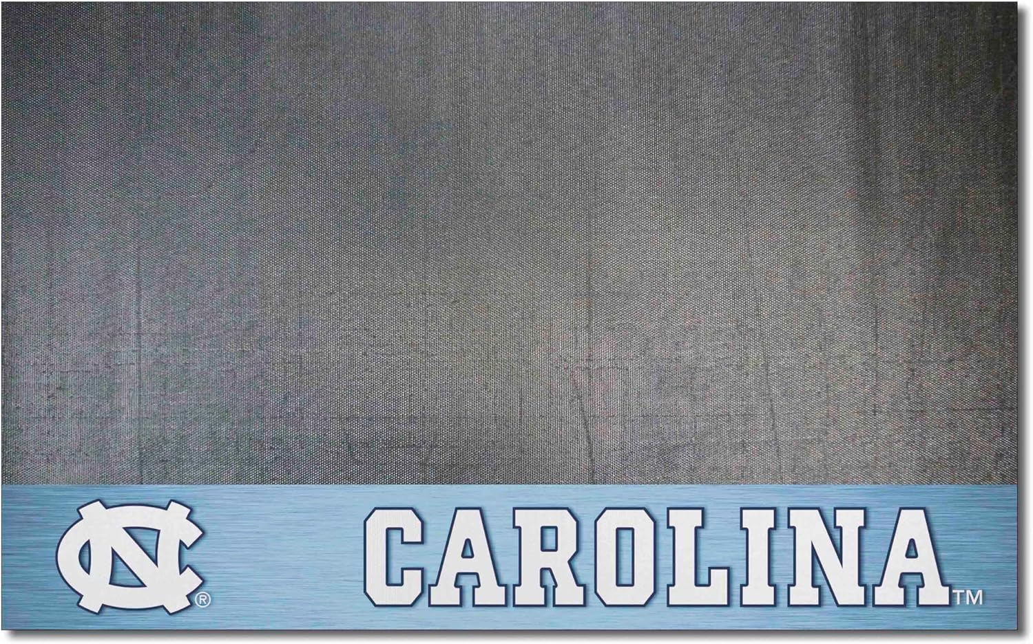 FANMATS 12114 North Carolina Tar Heels Vinyl Grill Mat - 26in. x 42in. - Deck Patio Protective Mat | Oil, flame, and UV resistant