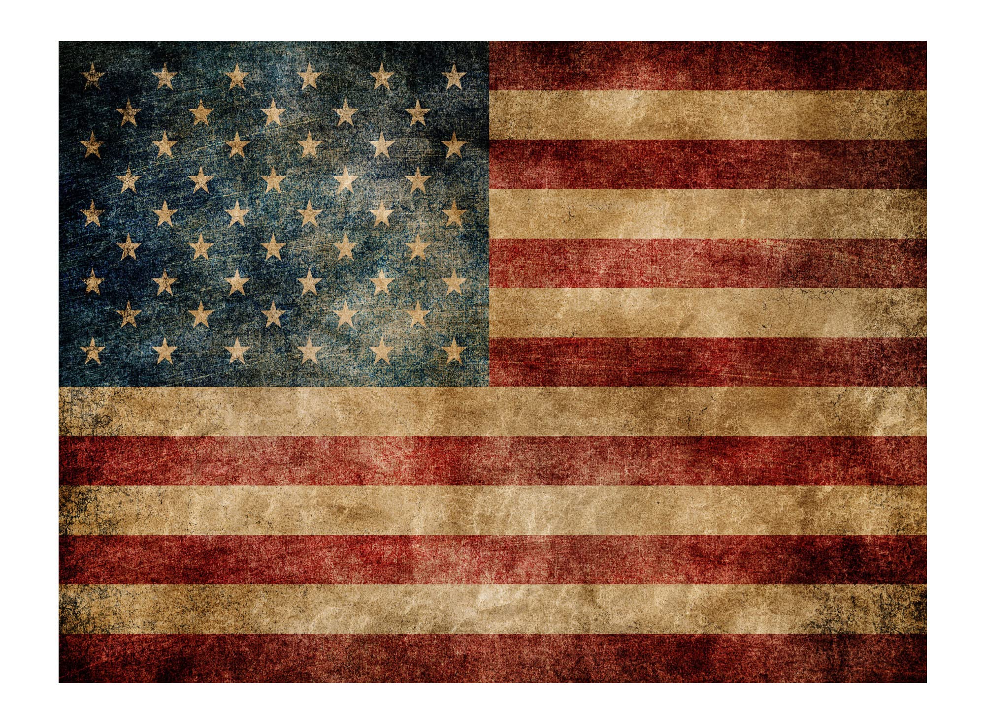 Allenjoy 8x6ft Independence Day Photography Backdrops American Flag Retro Blue Patriotic 4th of July Celebration Stars and Stripes Banner Photo Studio