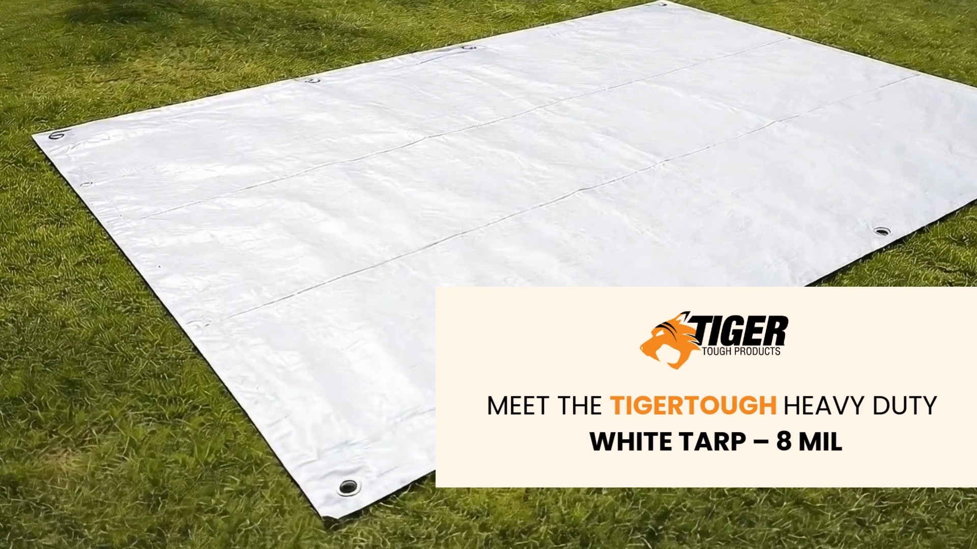 Amazon.com: Tiger Tough Tarps Heavy Duty Waterproof 20x30, 8 Mil