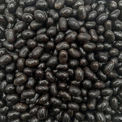 Caramelos de jalea de regaliz negro | Bolsa de 3 libras | Dulces antiguos