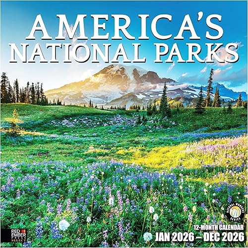 Miniatura 8 de RED EMBER Select - Calendario de pared 2026 de Playas Untamed & Scenic 2026 de 12 meses | 12 x 24 pulgadas abierto | Papel grueso y resistente | 01