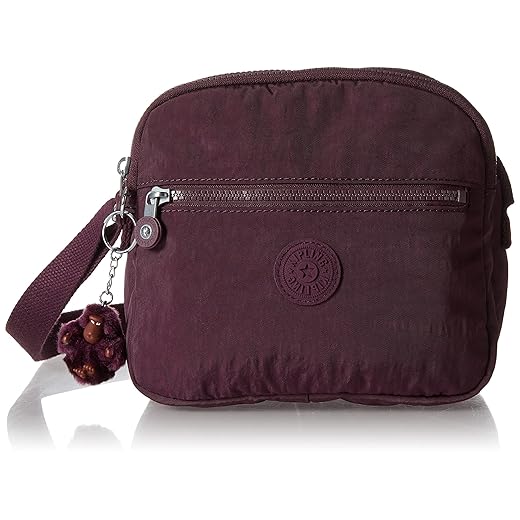 Kipling Womens WomenÂ’s Keefe Bag, Lightweight Everyday Purse, Nylon Shoulder Crossbody Bag, Warm Yellow Tonal, 8.75 L x 7.75 H 5 D US