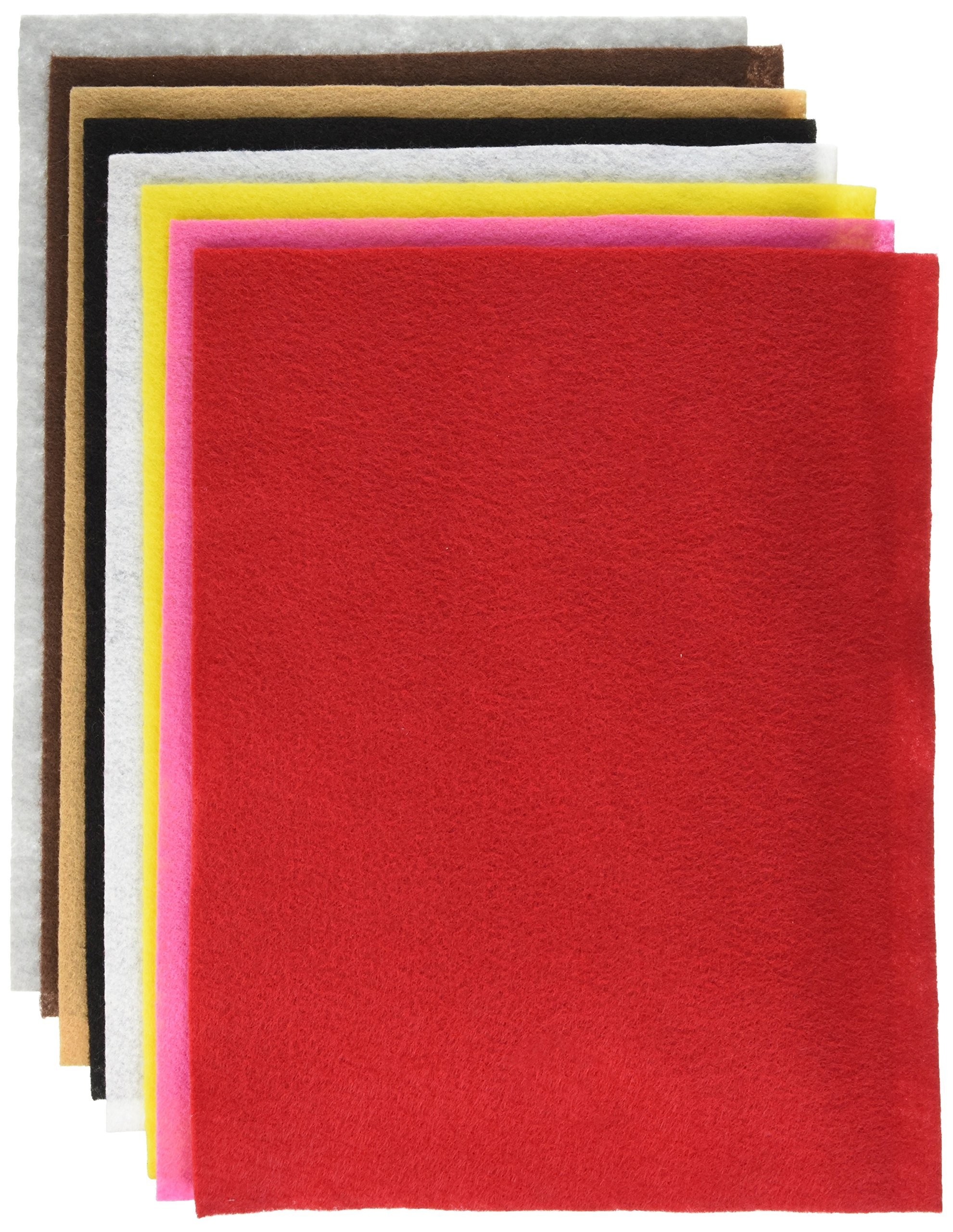 Kunin Felt Fun Pack 9"X12"-Assorted Colors