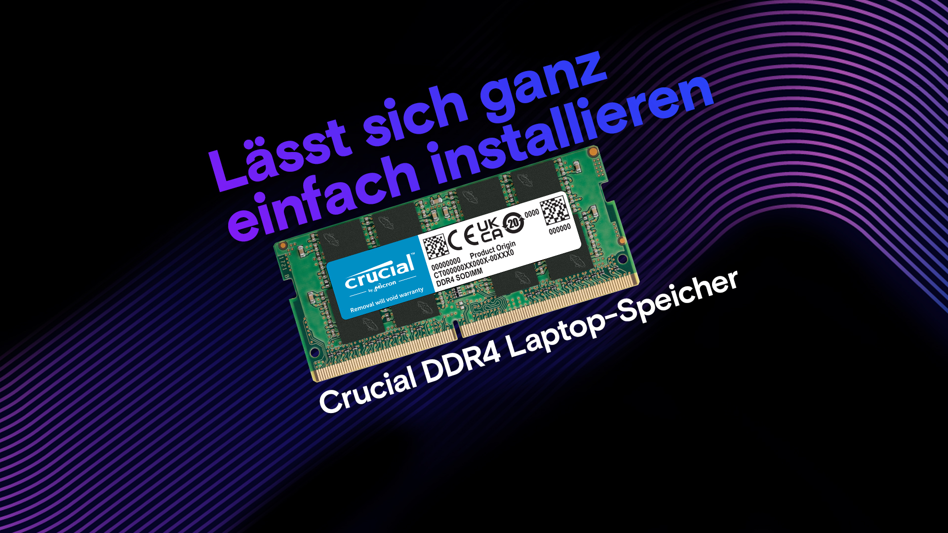 Crucial DDR4 RAM 64GB Kit 3200MHz SODIMM CL22, Arbeitsspeicher für