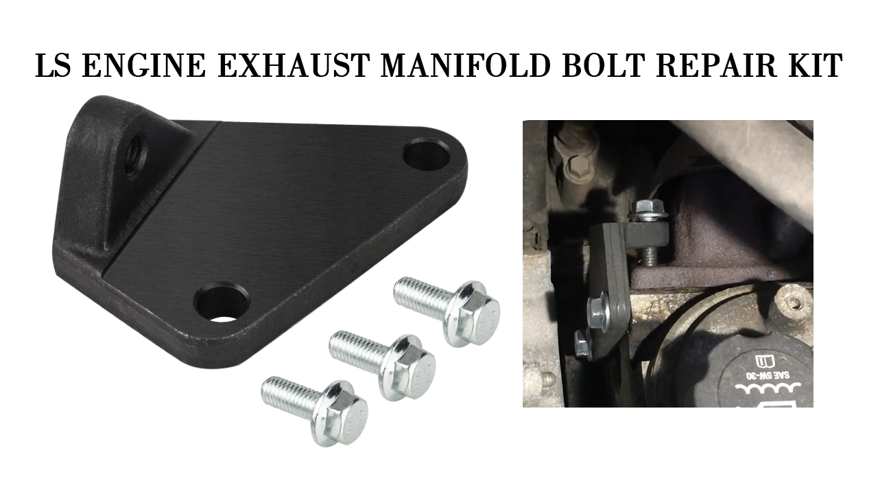 Exhaust Manifold Repair Clamp Kit For 1999-2017 Chevy GMC Cadillac Isuzu – 917-142
