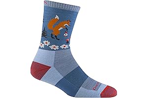 Darn Tough Women's Critter Club Micro Crew Lightweight with Cushion Sock (Style 5001)