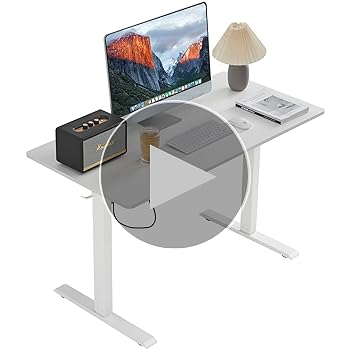VECELO 昇降式デスク 電動 幅120×奥行60×高さ70.5-113cm Amazon | VECELO 昇降式デスク 電動 スタンディングデスク