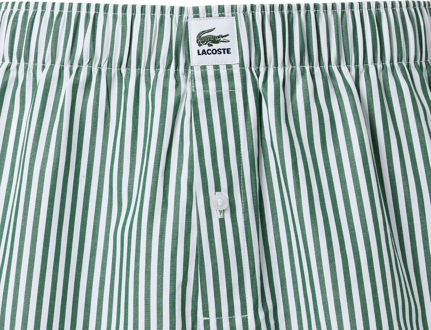 Lacoste Men's Cotton Poplin Boxers, 2-pack