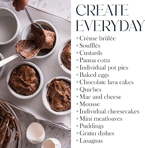 Miniatura 5 de Bellemain 4oz Cazoletas de porcelana 6unidades