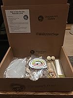 Vista 4 de 2funguys Shiitake Plug Spawn Starter Kit - Cultiva tus propios hongos Cera Tacos de Seta