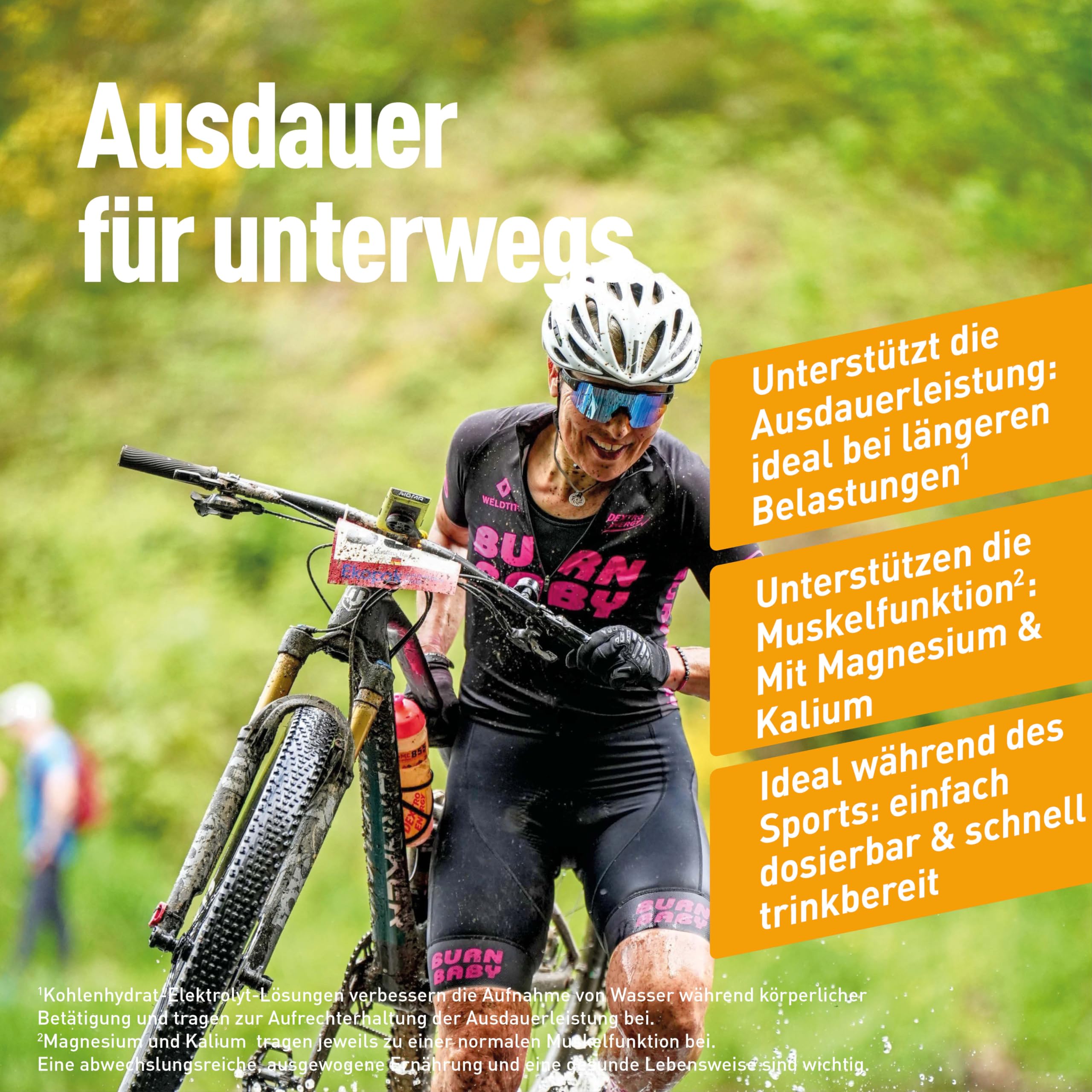 Dextro Energy Iso Drink Elektrolyte Sport Getränkepulver, Orange - 440g