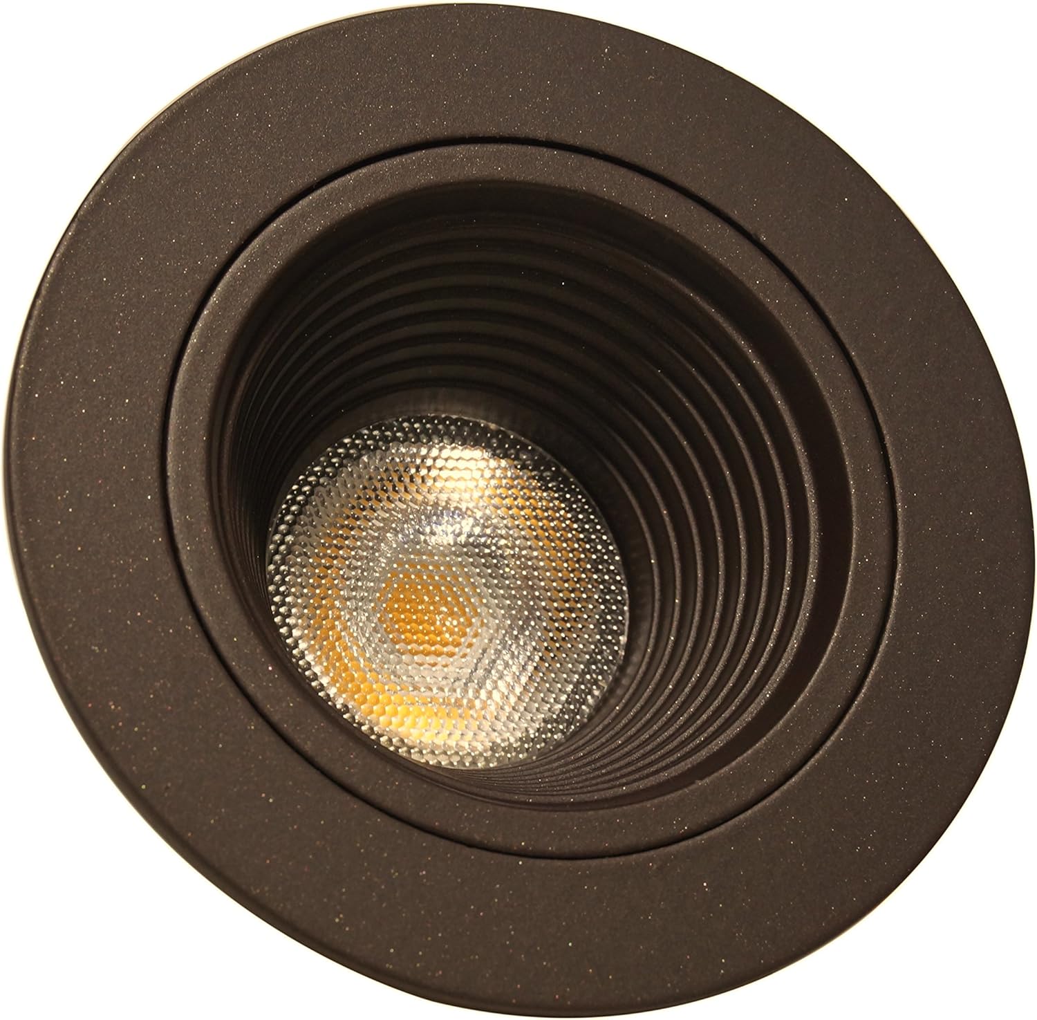 NICOR Lighting 2 inch LED Retrofit Downlight with Baffle Trim in Oil-Rubbed Bronze, 3000K (DLR2-10-120-3K-OB-BF)