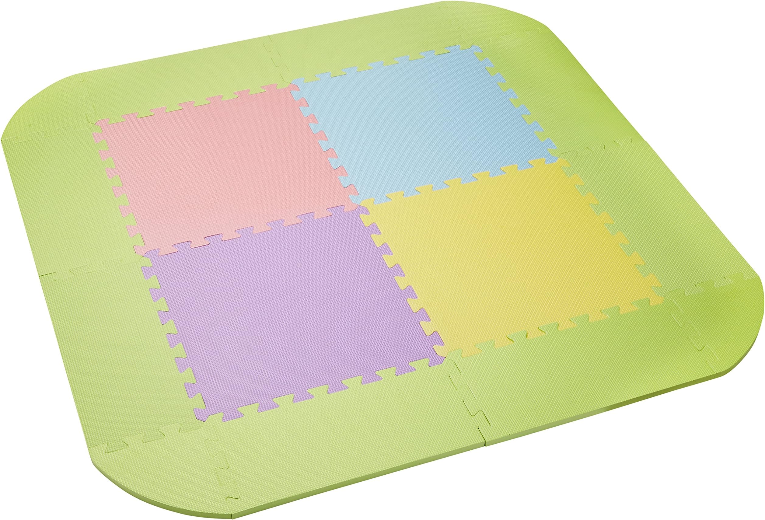 Japan childcare musical Kids Land Square dedicated mat width 116 ~ depth 116 ~ height 1.5cm 5010012001 6 months to 3 years and a half target musical kids land Square shapeless to prevent mat