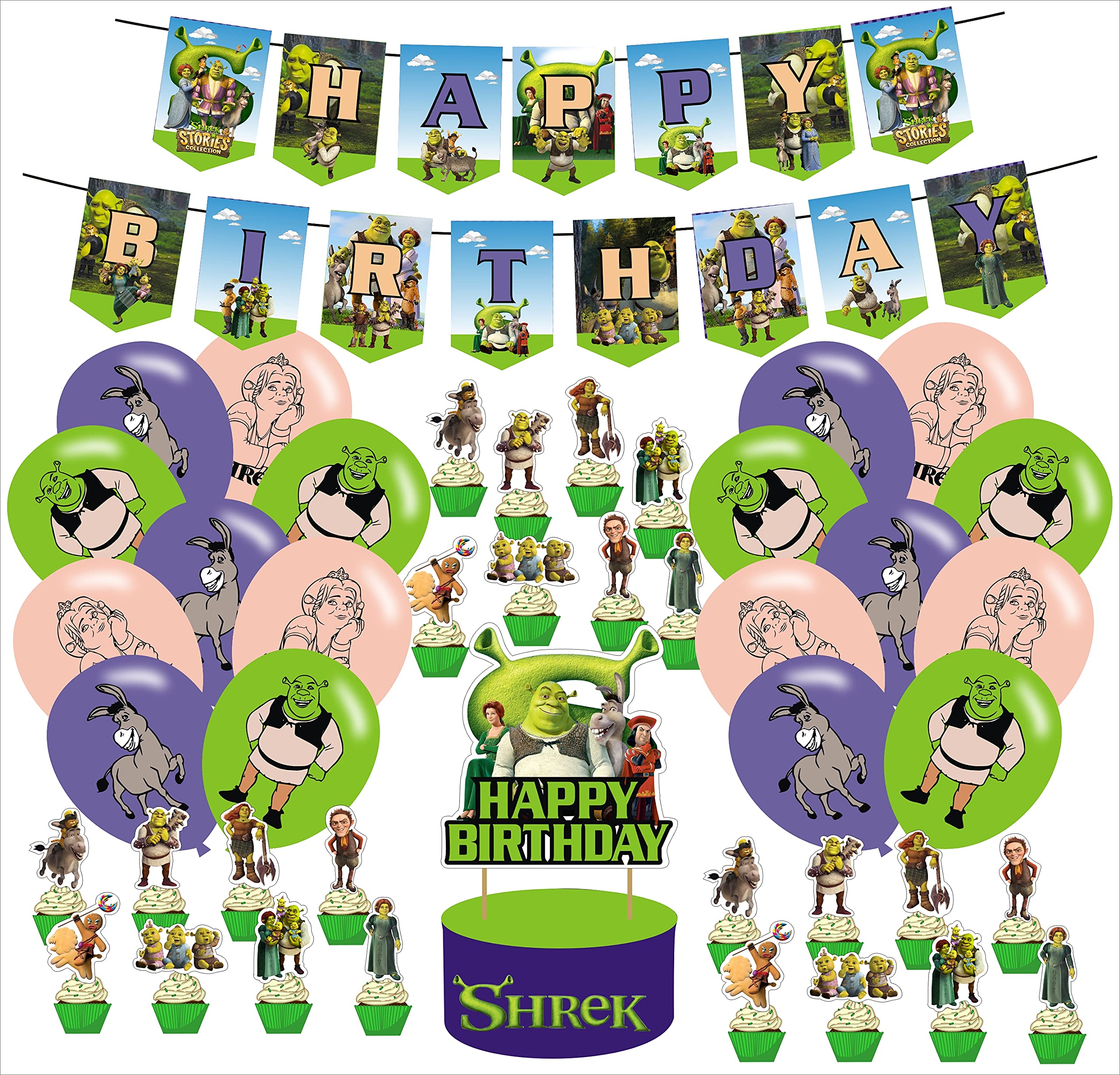 Buy Shrek Birthday Party Supplies,Birthday Party for Shrek,Shrek Party