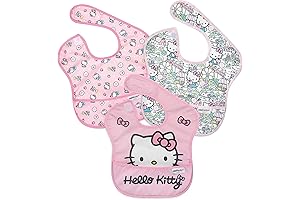 SuperBib Hello Kitty Carnival Bibs for Babies and Toddlers