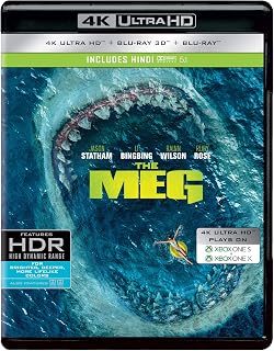 The Meg (4K UHD + Blu-ray 3D + Blu-ray) Price In India