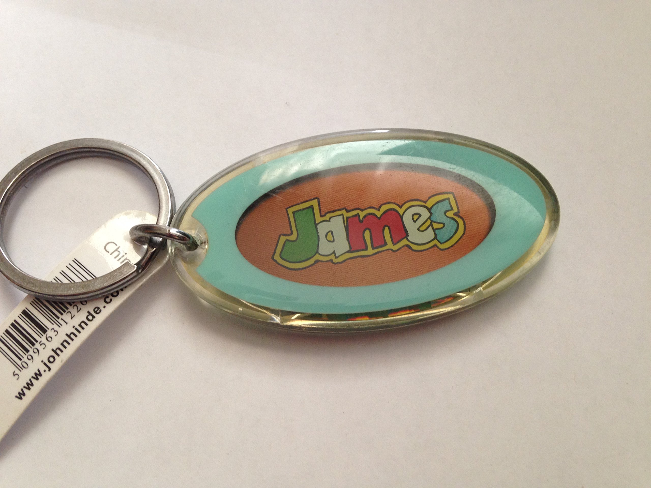 John Hinde 'JAMES' Keyring