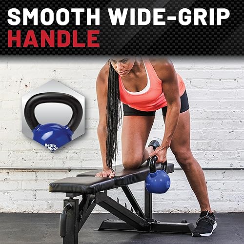 Miniatura 6 de Kettleball Weight para entrenamiento de fuerza, acondicionamiento y fitness