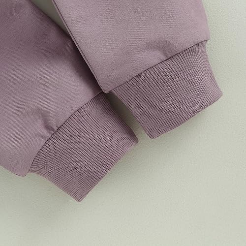 Miniatura 8 de Conjunto de 2 piezas de ropa para bebé niña y niño, sudadera con letras de mamá y niño, conjunto de 2 piezas