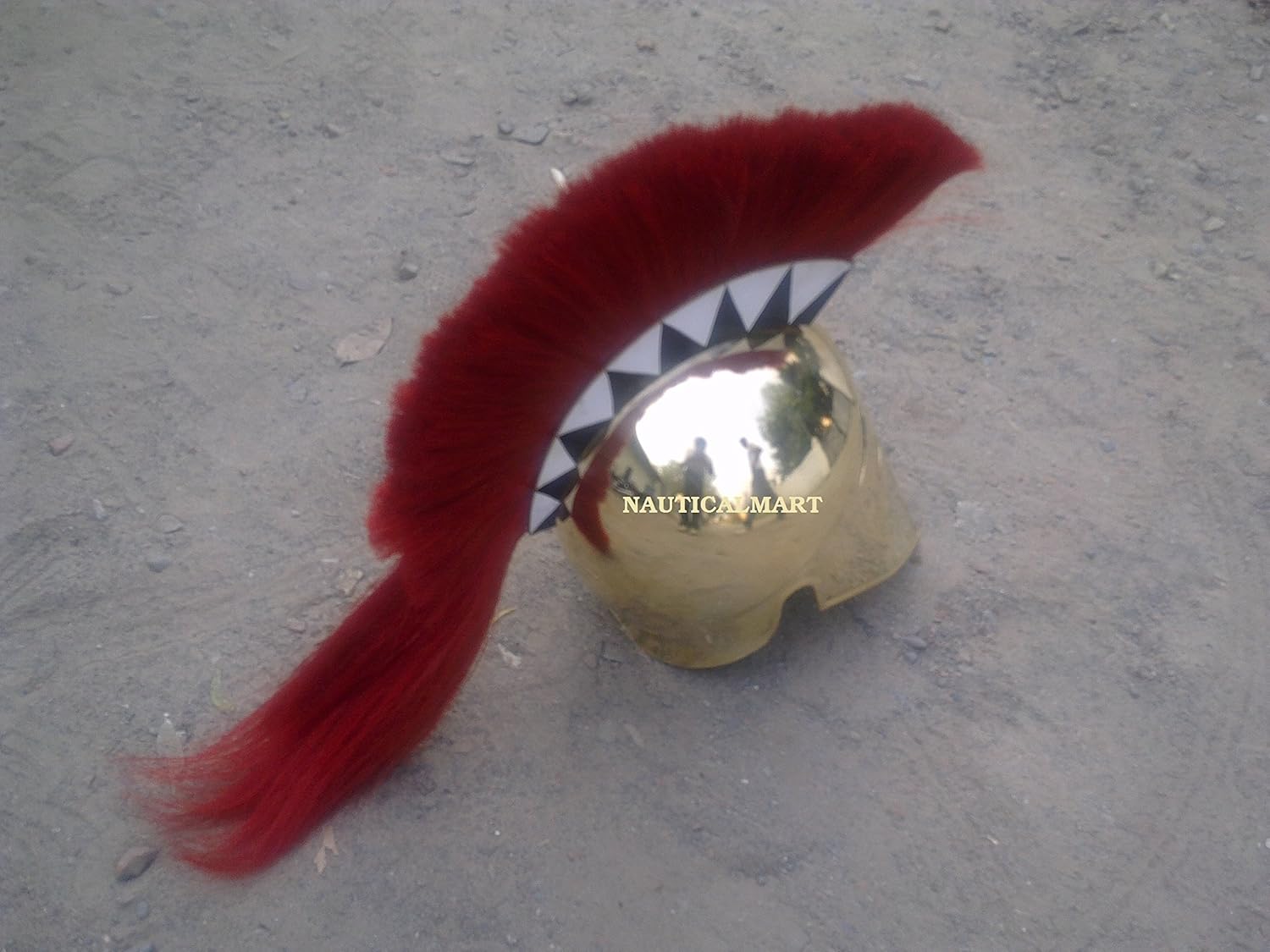 NauticalMart Greek Corinthian Armor Helmet with Plume