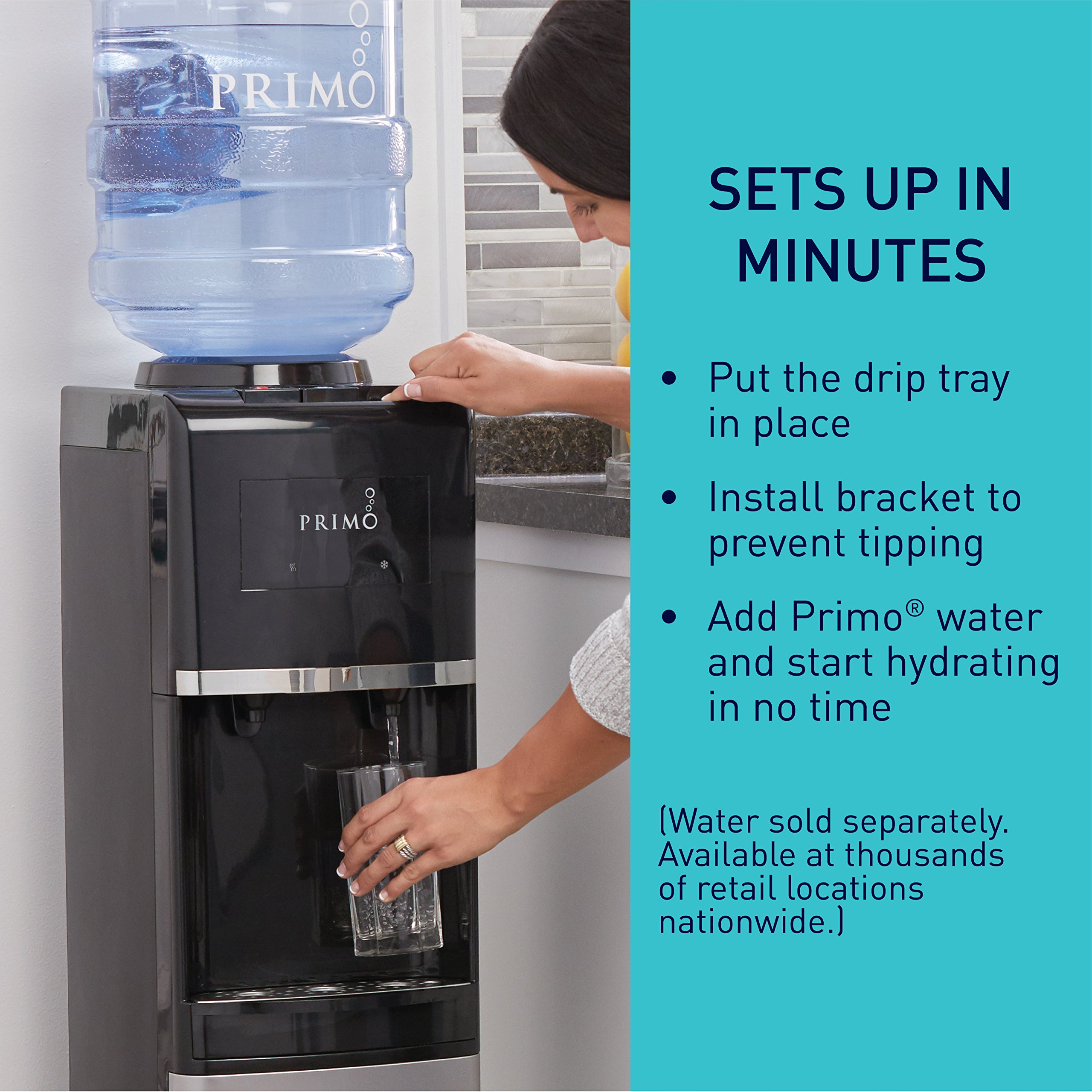 Buy Primo Top Loading Water Cooler 3 Temperature Settings, Hot, Cold
