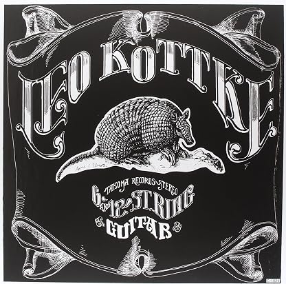 6- And 12-String Guitar por Leo Kottke, capa do álbum
