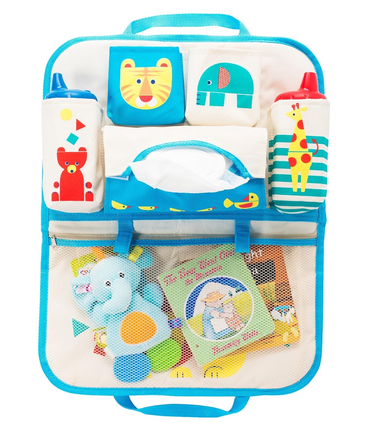 Little Tidus Car Backseat Organizer For Babies, Kids