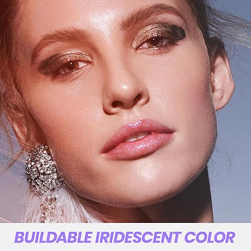 Miniatura 4 de Brillo de labios Wonderskin Blading Top Gloss, Brillo de labios con purpurina transparente, Maquillaje de labios hidratante y de alto brillo con