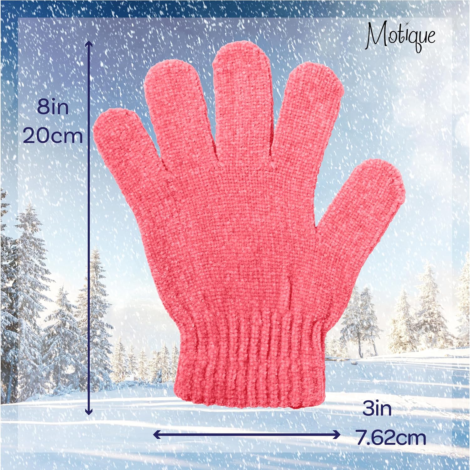Motique Accessories Chenille Gloves Women Winter Magic Warm Gloves