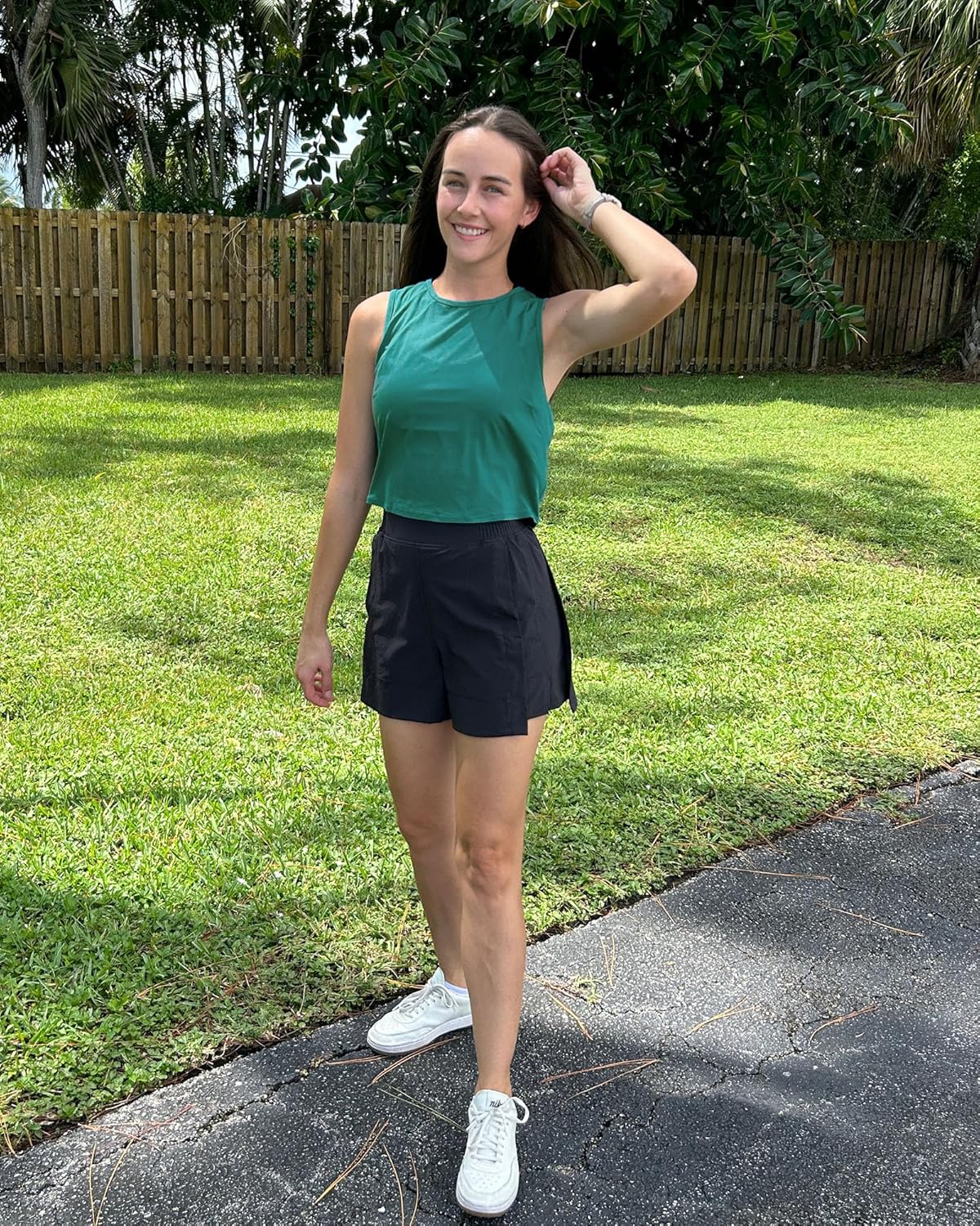 G4Free Lightweight Workout Tank Tops for Women Fast Dry Athletic Gym Crop Top Sleeveless Running Shirts - Image 3