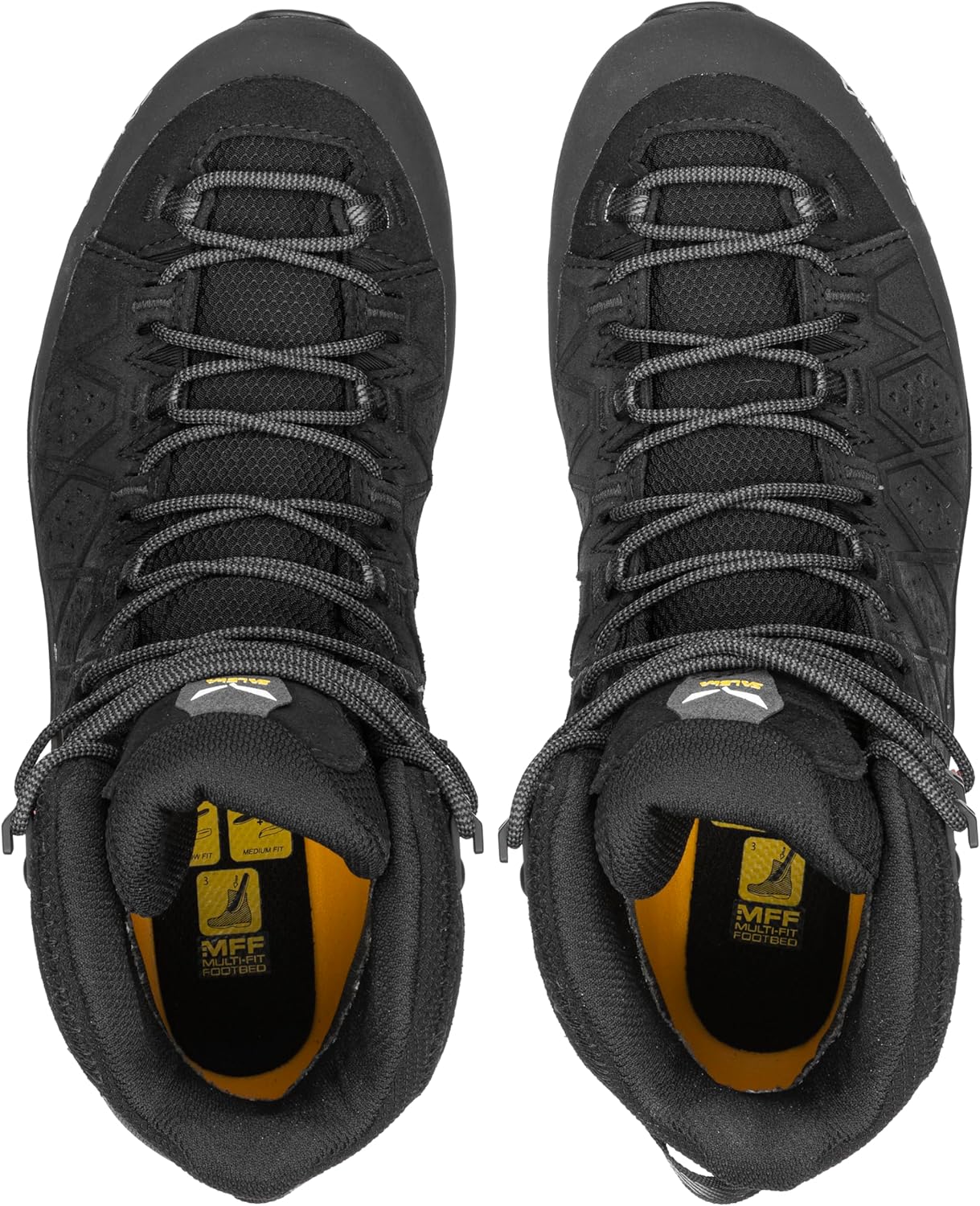 Salewa Women's Alp Trainer 2 Mid Gore-Tex Waterproof GTX Hiking Boot - Black/Black - 9