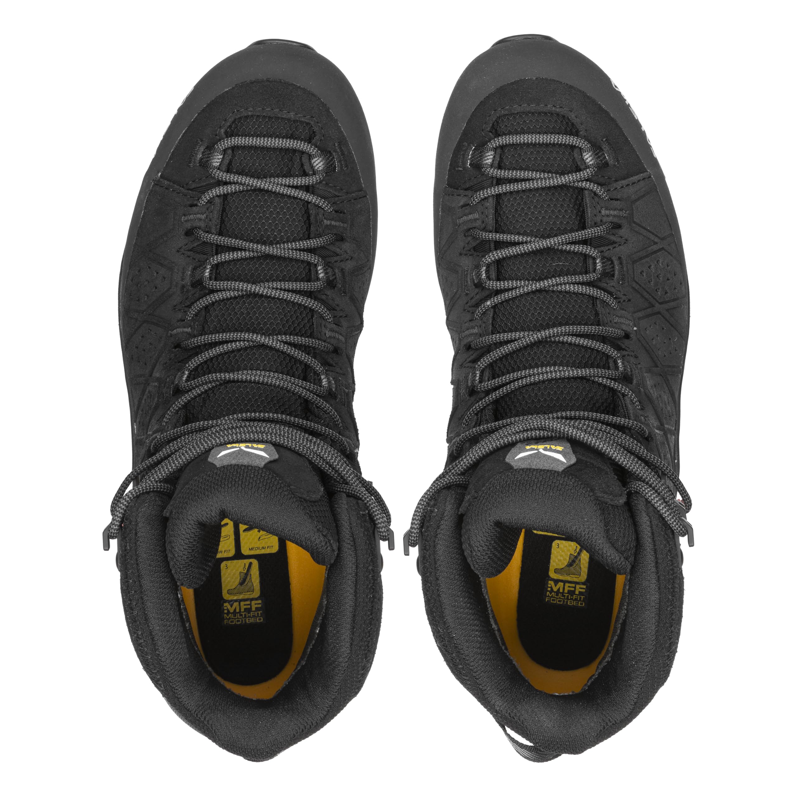 SALEWA WS Alp Trainer 2 MID GTX da donna, taglia UK 5,5, nero/nero, Nero, 38 EU