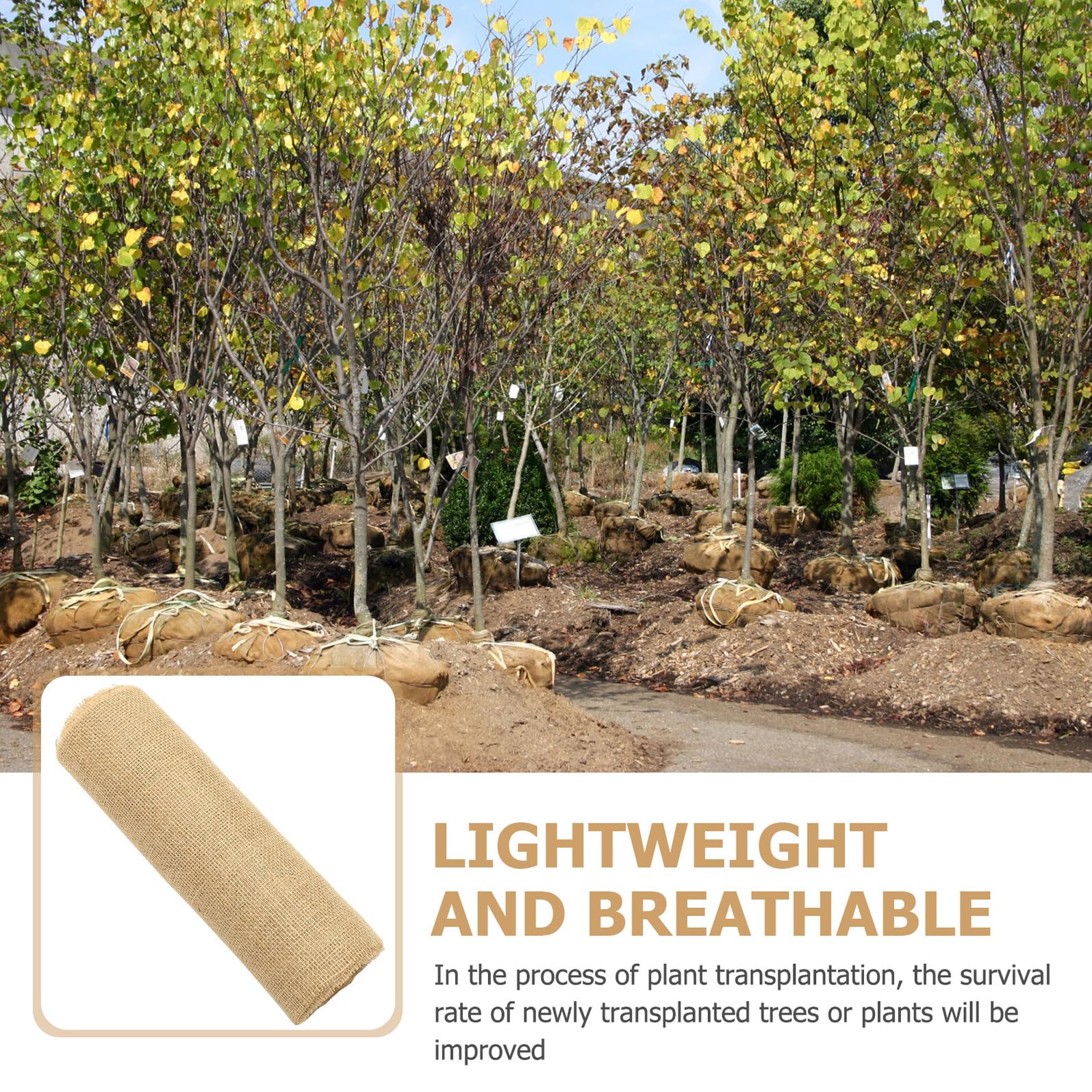 Artibetter Telo Avvolgente per Alberi Involucro Protettivo Invernale per Piante Telo per Avvolgere Alberi da Esterno Materiale di Facile da Usare e Riporre